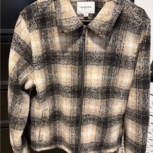 Men’s plaid jacket